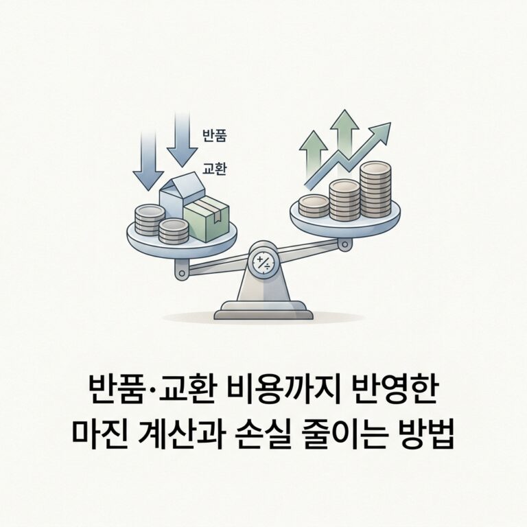 ai thumbnail minimal 반품·교환 비용까지 반영한 마진 계산과 손실 줄이는 방법 1786635751